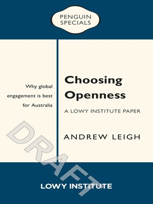 cover image of Choosing Openness